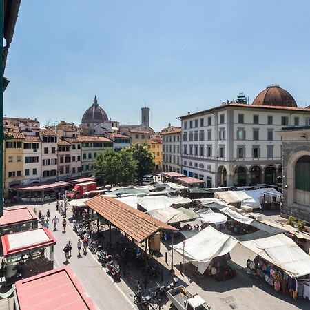 Piazza Del Mercato Centrale Florens Exteriör bild
