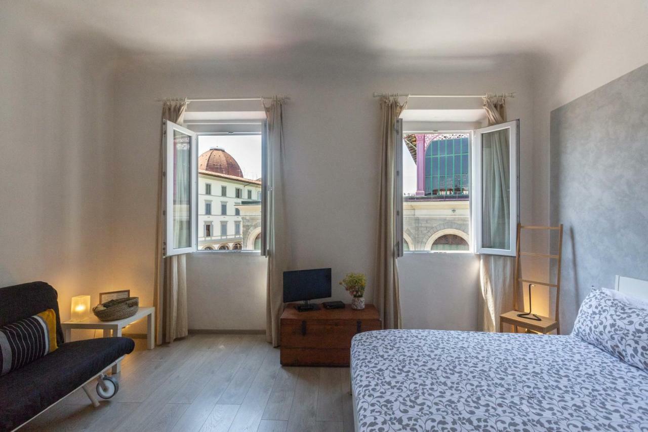 Piazza Del Mercato Centrale Florens Exteriör bild